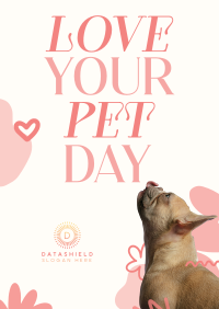 Love Your Pet Today Flyer Image Preview