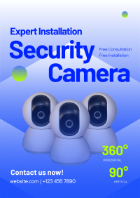 Security Camera Installation Poster Preview