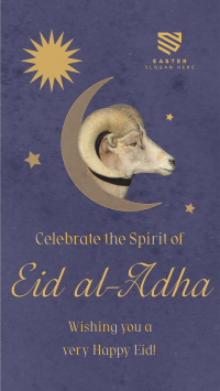 Celebrate Eid al-Adha Instagram reel Image Preview