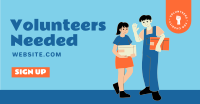 Volunteer Today Facebook Ad Design