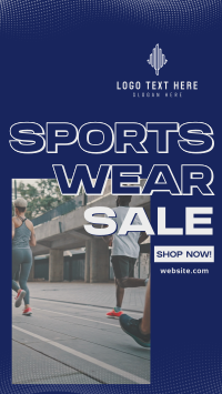 Sportswear Sale Instagram reel Image Preview