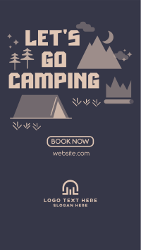 Camp Out Instagram reel Image Preview