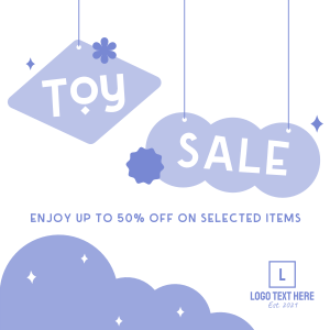 Cute Toys Sale Promo Instagram post