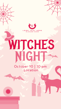 Witches Night Facebook story Image Preview