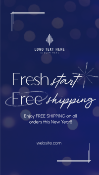 New Year, Fresh Start Instagram reel Image Preview