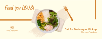 Lunch for Delivery Facebook cover Image Preview