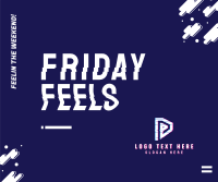 Friday Feels Facebook Post Design