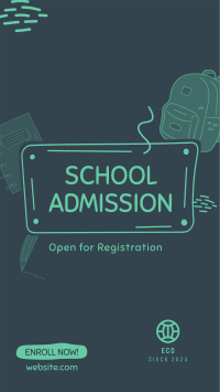 Kiddie School Admission Facebook story Image Preview