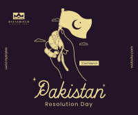 Pakistan Flag Facebook Post Design