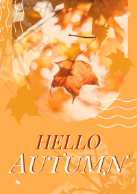Autumn Greeting Poster Image Preview