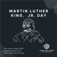 Martin Luther Lineart Instagram Post Preview