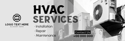 Fine HVAC Services Twitter header (cover) Image Preview