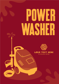 Power Washer Rental Poster Image Preview