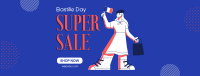 Super Bastille Day Sale Facebook cover Image Preview