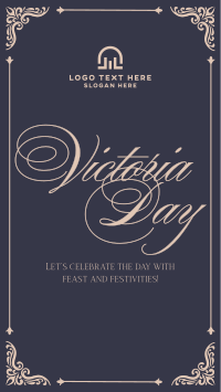 Victoria Day Greeting YouTube Short Design