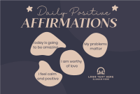 Affirmations To Yourself Pinterest Cover Design