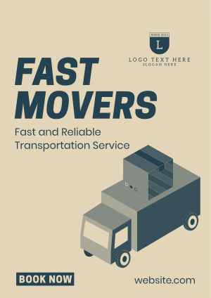 Fast Movers Service Flyer Image Preview