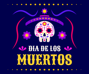 Dia De Los Muertos Facebook post Image Preview