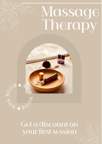 Massage Treatment Flyer Design