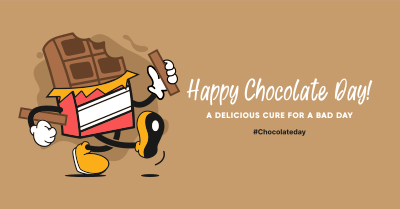 A Cute Chocolate Facebook ad Image Preview