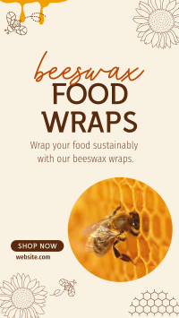 Beeswax Food Wraps YouTube short Image Preview
