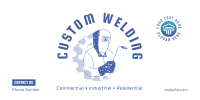 Custom Welding Badge Twitter post Image Preview