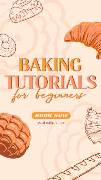 Baking Tutorials Facebook Story Design
