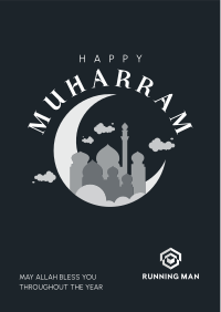 Happy Muharram Islam Flyer Design