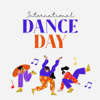 Groovy Dance Day Instagram Post Design