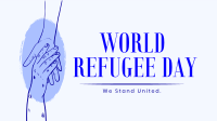 We Celebrate all Refugees Facebook Event Cover Design