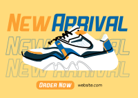 Trendy Sneaker Postcard Image Preview