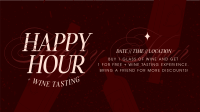 Luxury Winery & Bar Facebook event cover Image Preview