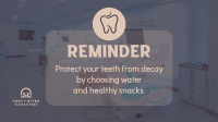 Dental Reminder Facebook Event Cover Image Preview