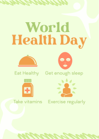 Health Day Tips Poster Image Preview