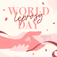 Happy Leprosy Day Instagram Post Image Preview