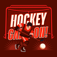 Hockey Game T-shirt Image Preview