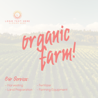 Organic Agriculture Instagram post Image Preview