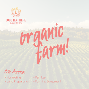 Organic Agriculture Instagram post Image Preview