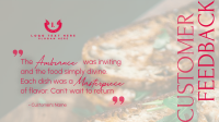 Feedback For Restaurants Facebook event cover Image Preview