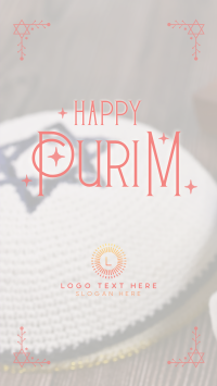 Celebrating Purim TikTok Video Design