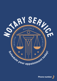 Notary Seal Poster Image Preview