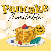 Pancake Available Instagram post Image Preview