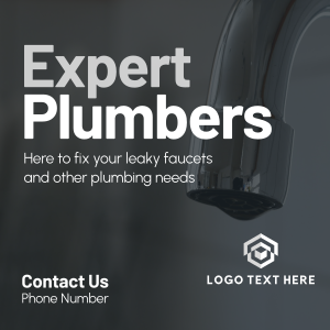 Expert Plumbers Instagram post Image Preview