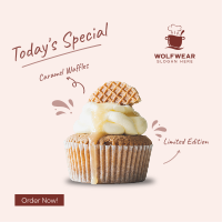 Weekly Special Cupcake Instagram Post Design