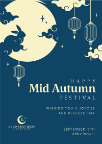 Mid Autumn Festival Poster Design
