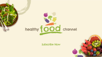 Healthy Foods Channel YouTube cover (channel art) Image Preview