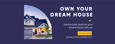Dream House Facebook cover Image Preview