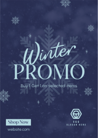 Winter Season Promo Flyer Image Preview