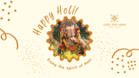 Happy Holi Celebration Facebook Event Cover Image Preview