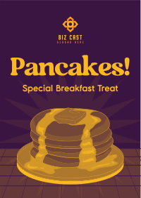 Retro Pancake Breakfast Flyer Image Preview